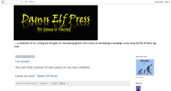 Desktop Screenshot of damnelfpress.com
